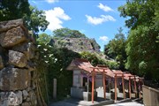 十二支神社と本丸石垣