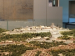 北東から見た名護屋城模型