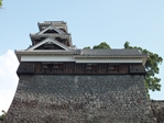 竹の丸から見た飯田丸五階櫓
