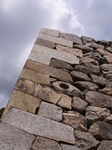 三階櫓跡の石垣